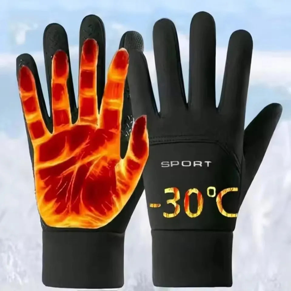 Touchscreen Winter Cycling Gloves – Windproof & Warm Unisex Cycling Gloves SWANS