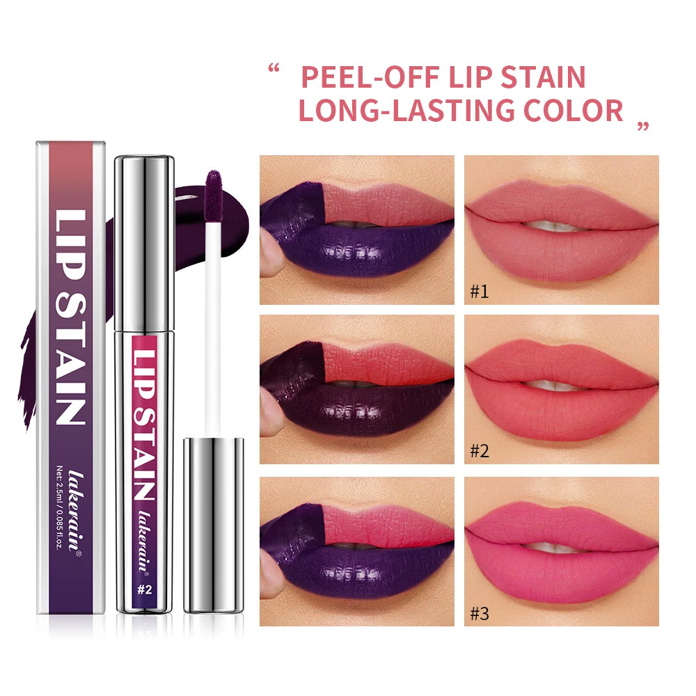 Matte Peel-Off Lip Stain Tint – Waterproof Long-Lasting Lip Stain Tint SWANS