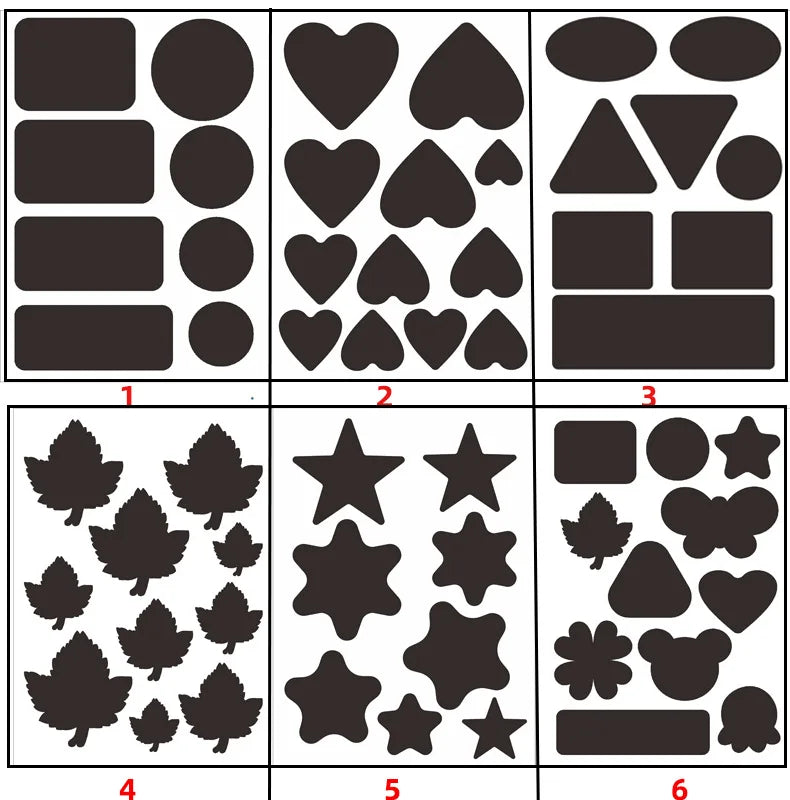 Iron-On Fabric Patches Mix Color Self-Adhesive Appliqué 1–20pcs Iron-On Fabric Patches SWANS