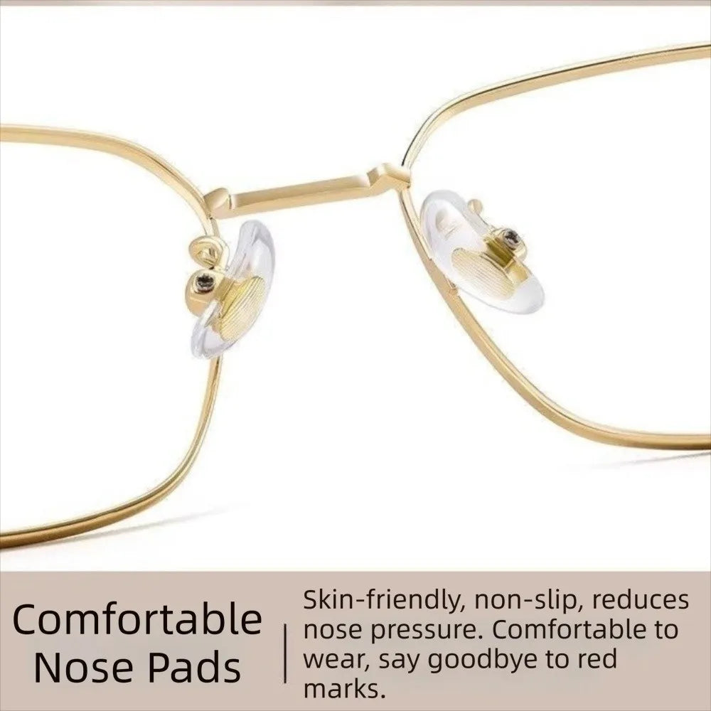 Ultra-Light Anti Blue Light Square Frame Eyeglasses Unisex Blue Light Eyeglasses SWANS