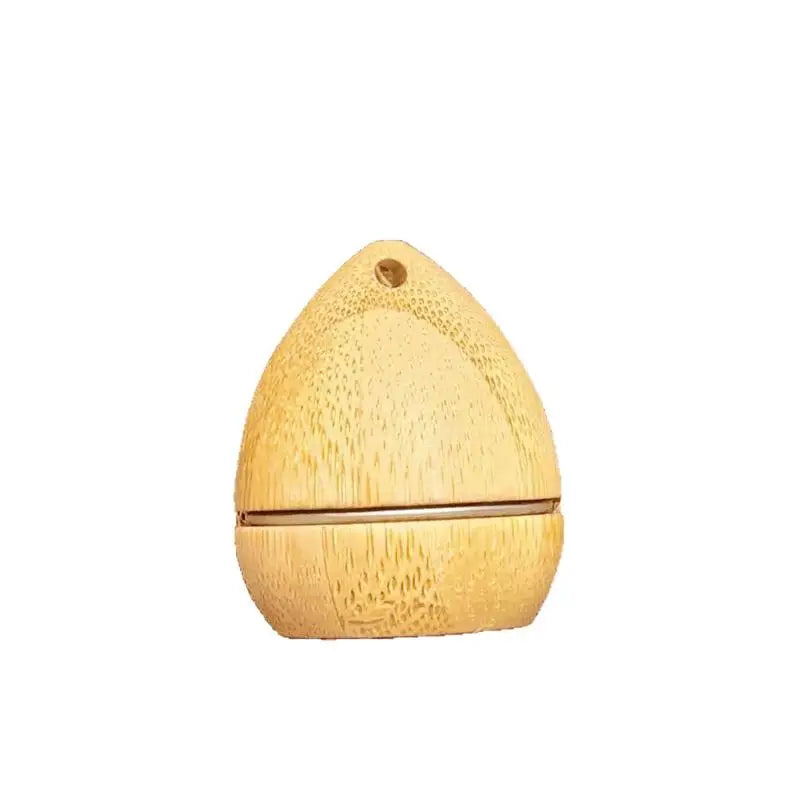 Mini Bamboo Aluminum Refillable Cosmetic Jar Container Cosmetic Container Jar SWANS