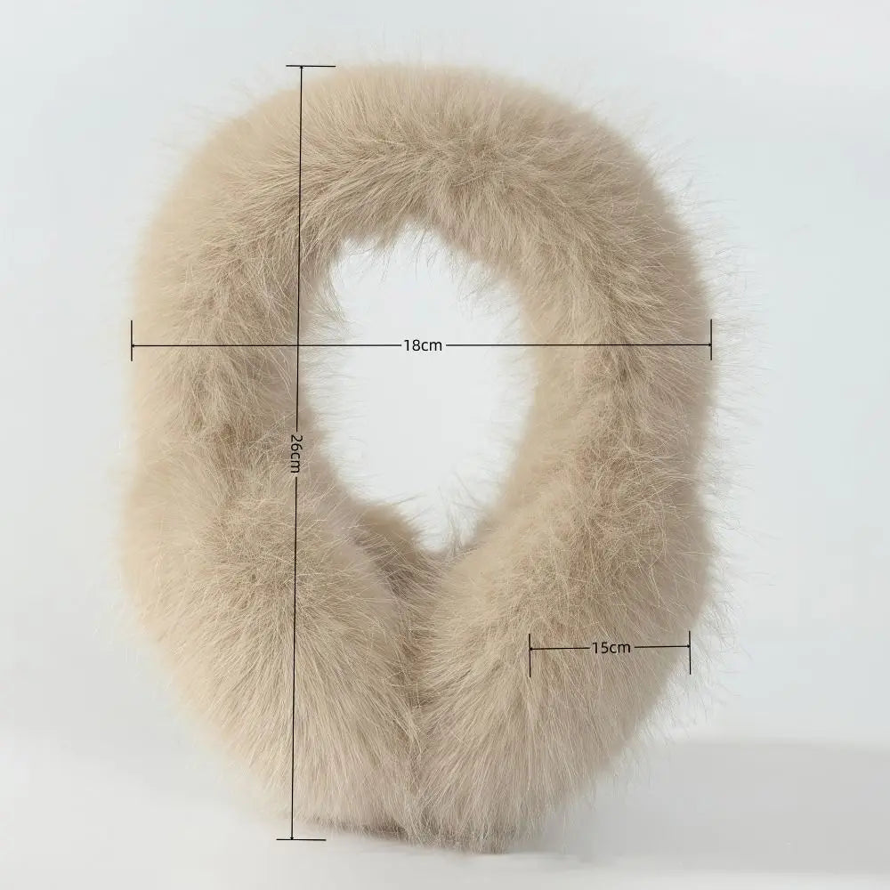 Foldable Faux Fur Earmuffs – Unisex Winter Ear Warmers Winter Ear Warmers SWANS