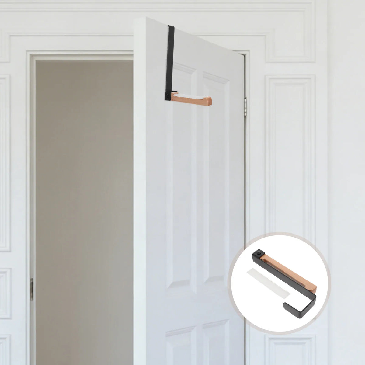 SWANS No-Drill Folding Door Hook – Heavy Duty Over Door Hanger Door Hook Organizer SWANS Default Title