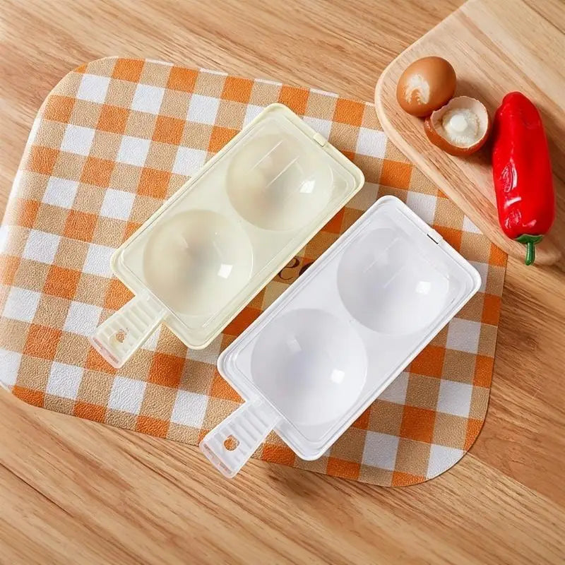 SWANS Microwave Egg Cooker – Food-Grade PP Egg Steamer Mold Egg Steamer Mold SWANS