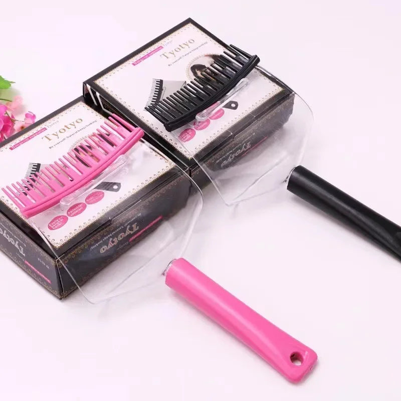 SWANS Detachable Bangs Cutting Comb – Precision Hair Styling Hair Styling Comb SWANS black