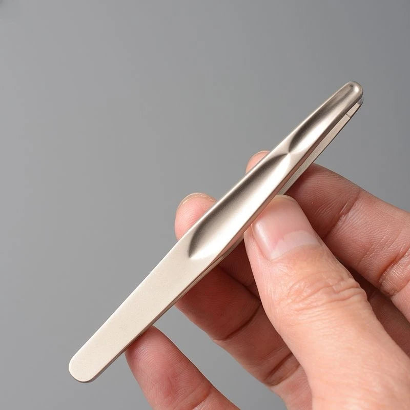 SWANS Round Tip Tweezers – Precision Eyebrow & Facial Hair Tool Precision Tweezers SWANS 1PC gold