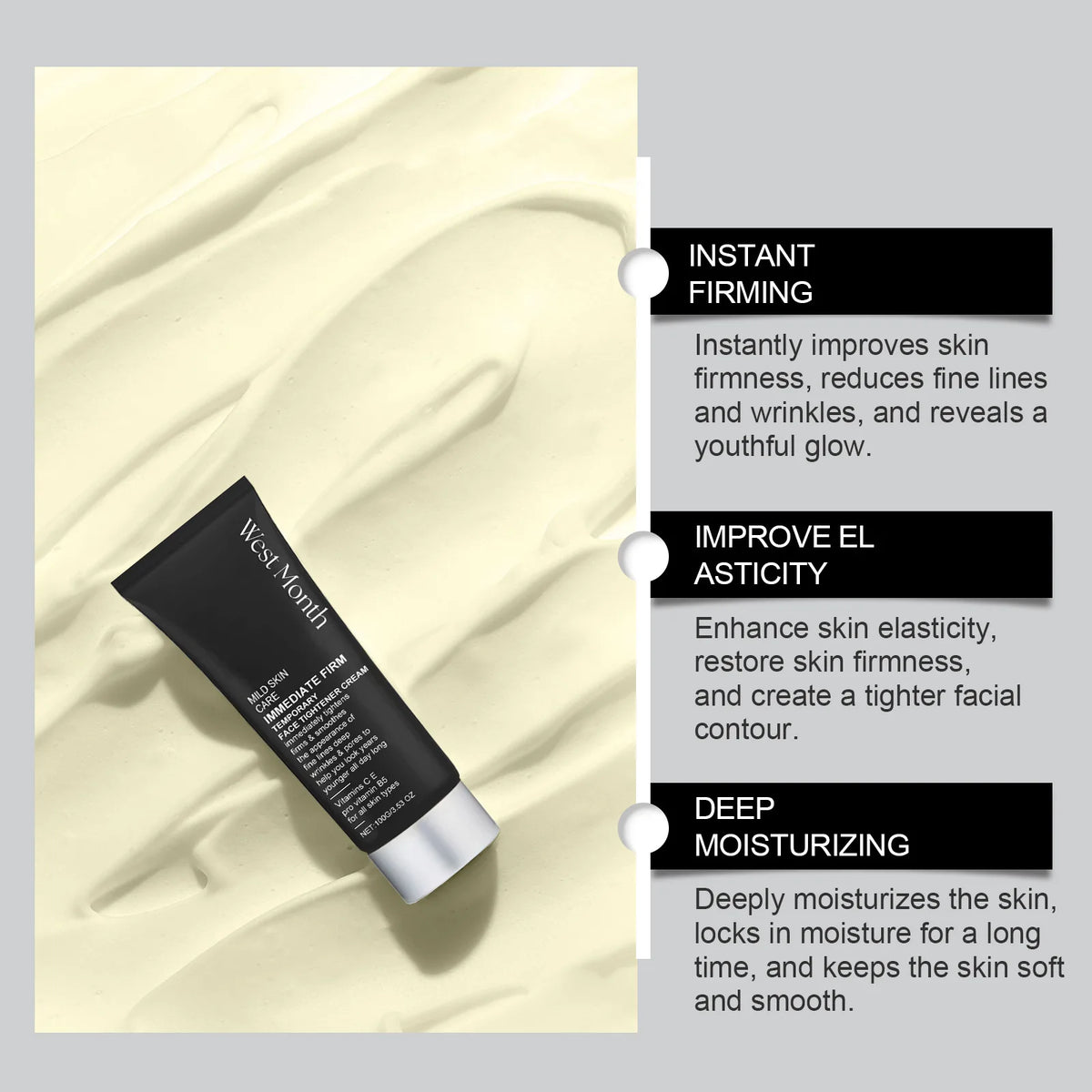 WEST MONTH Face Firming Lifting Cream – Moisturizing 100g/200g Face Firming Cream SWANS