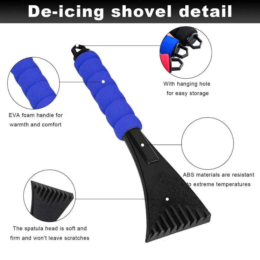 SWANS Scratch-Free Car Ice Scraper with EVA Foam Handle Car Ice Scraper SWANS