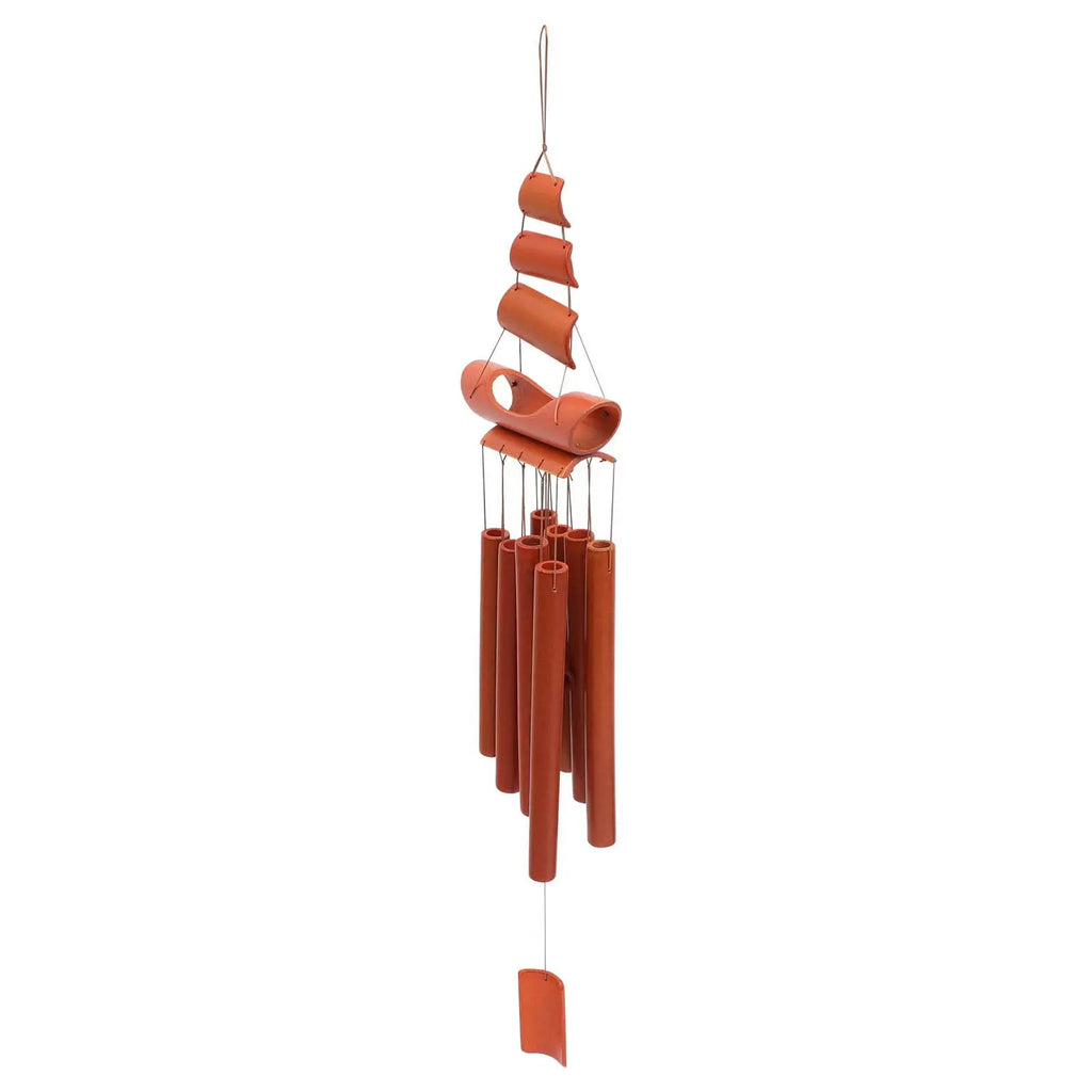 ROSENICE Bamboo Wind Chime – Indoor & Outdoor Hanging Decor Wind Chime Decor SWANS