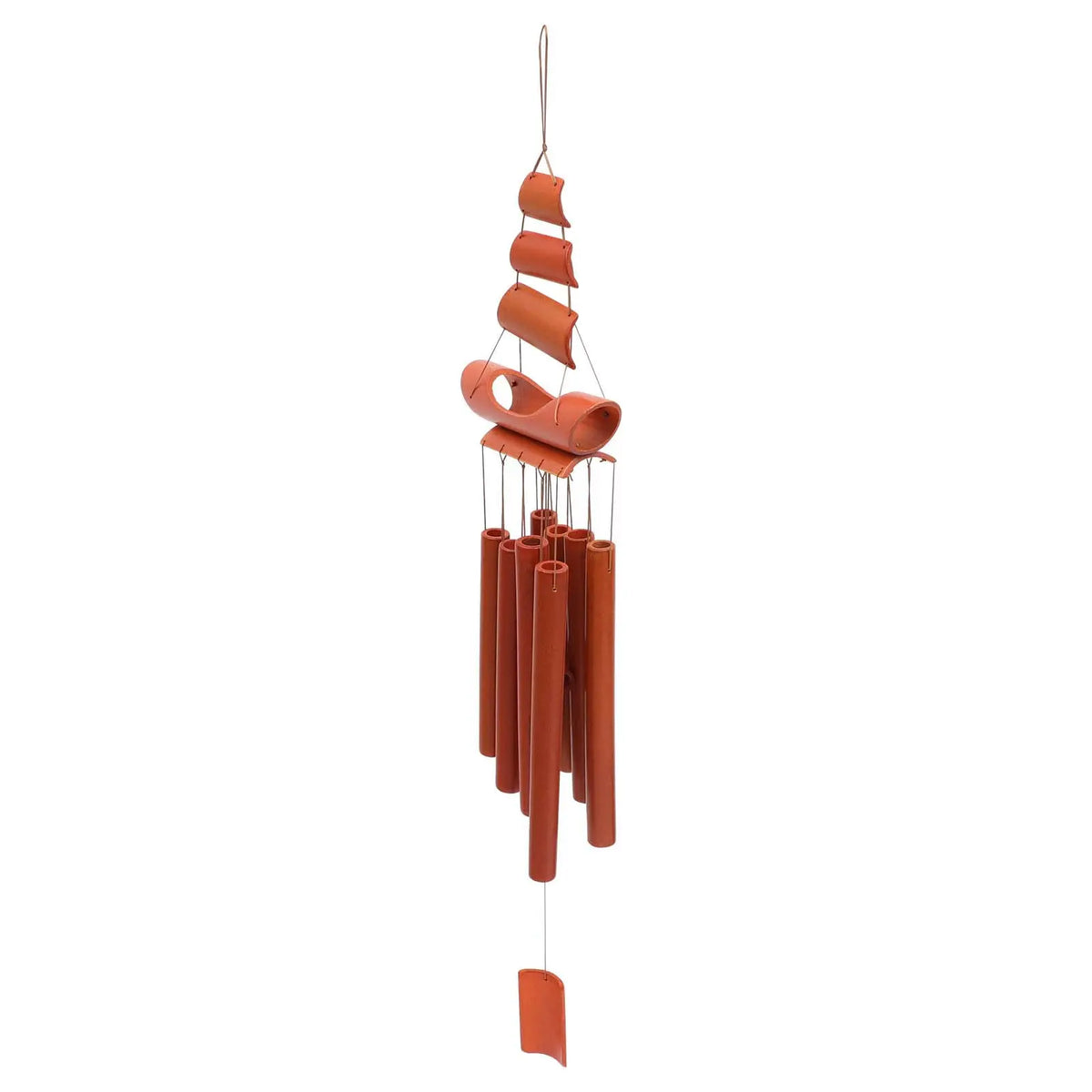 ROSENICE Bamboo Wind Chime – Indoor & Outdoor Hanging Decor Wind Chime Decor SWANS