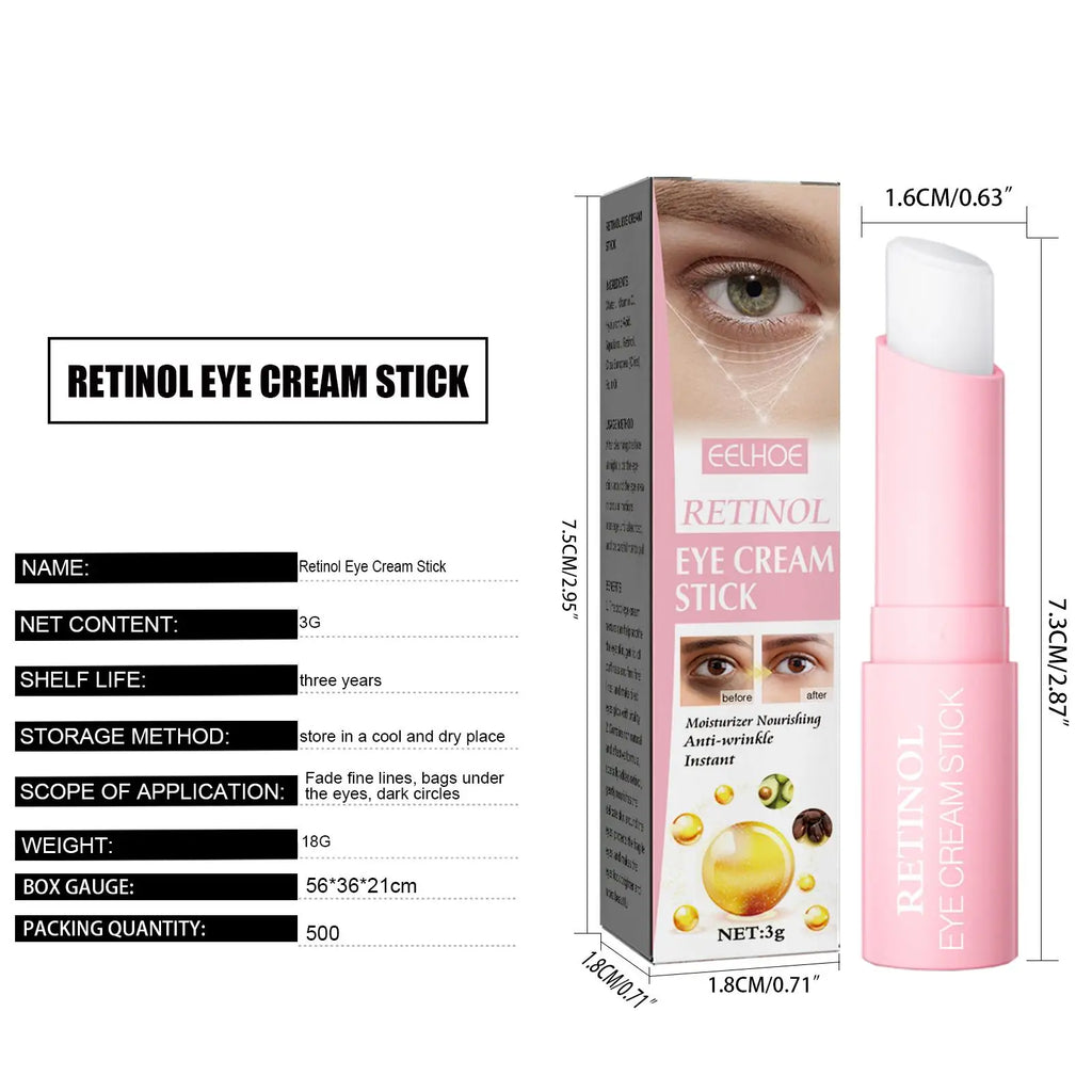 Retinol Eye Cream Stick – Firming, Smoothing & Brightening Eye Cream Stick SWANS