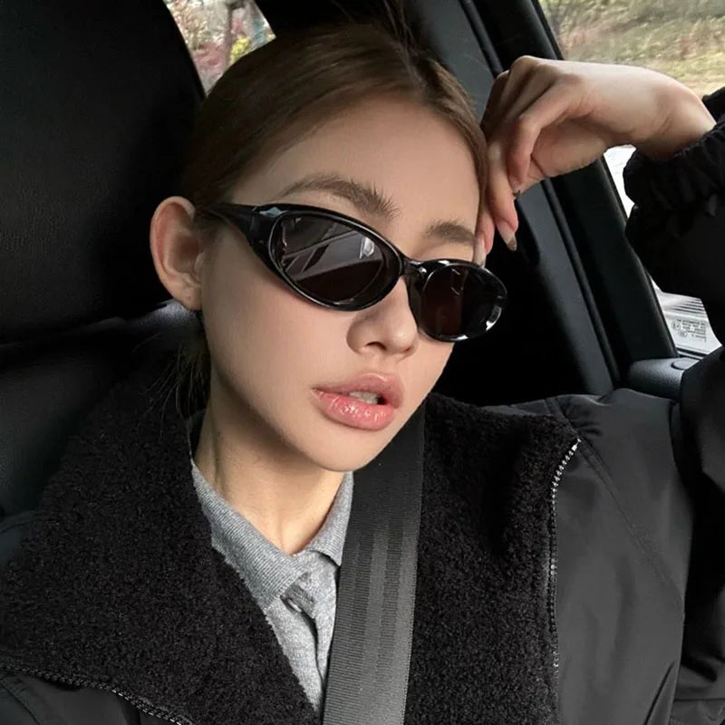 Y2K Cat Eye Sunglasses UV400 – Punk & Hip Hop Style Shades Fashion Sunglasses SWANS