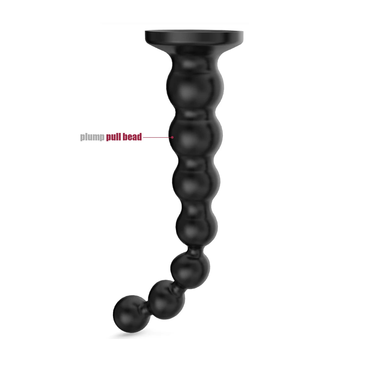 TPE Anal Beads Butt Plug & Prostate Massager Adult Toy Anal Pleasure Toy SWANS