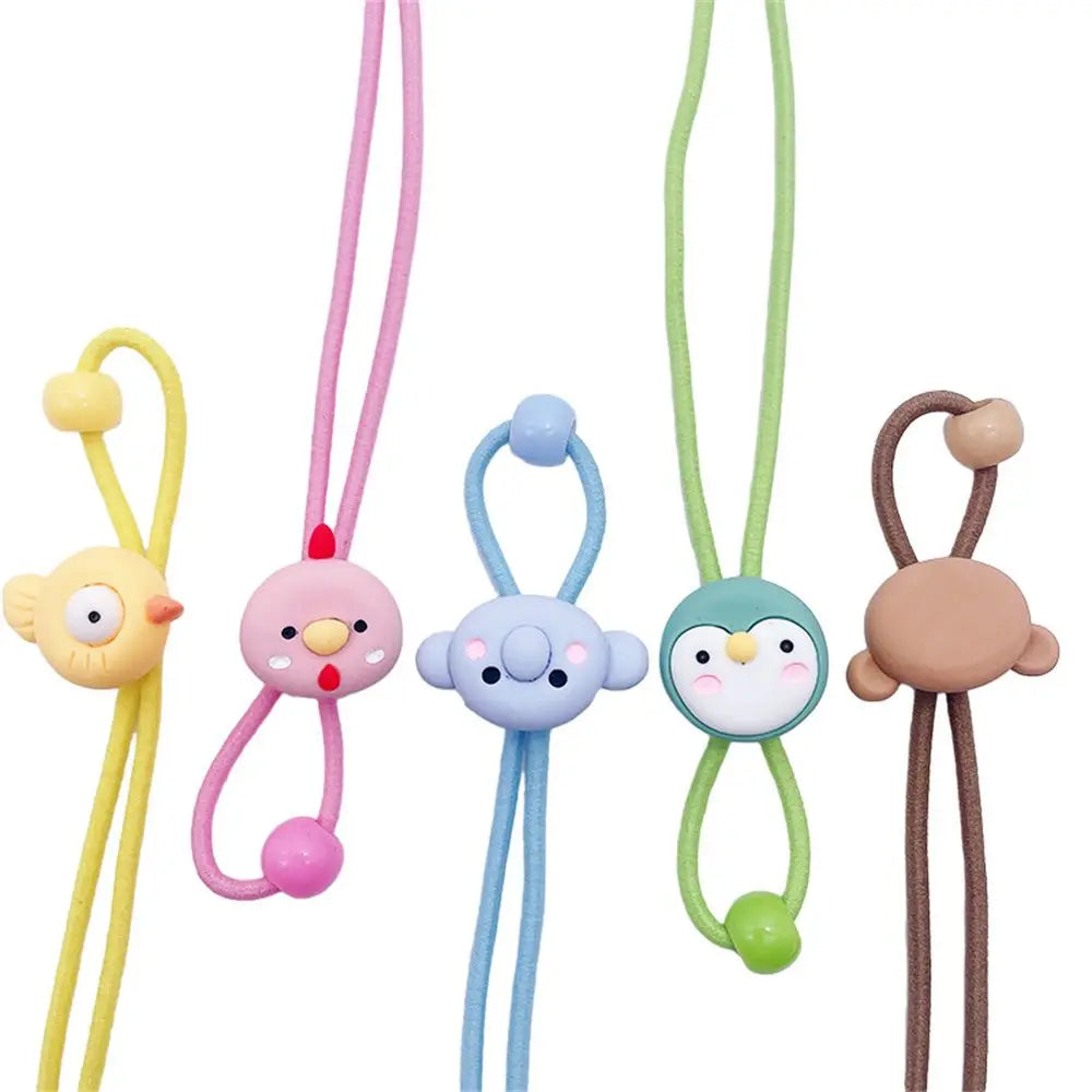 Kids Cartoon Glasses Chain & Mask Lanyard – Silicone Neck Cord Glasses Chain Lanyard SWANS