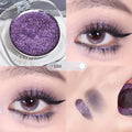 Purple Blue Shimmer Eyeshadow Palette – Glitter & Pearl Eyeshadow Palette SWANS 05