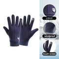 Winter Fleece Gloves – Waterproof Windproof Touch Screen Winter Sports Gloves SWANS Navy Blue One Size