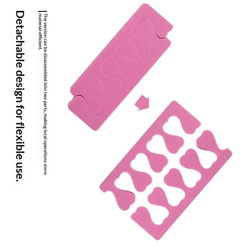 EVA Toe & Finger Separators – 2 Pairs Manicure Pedicure Tool Nail Art Separators SWANS