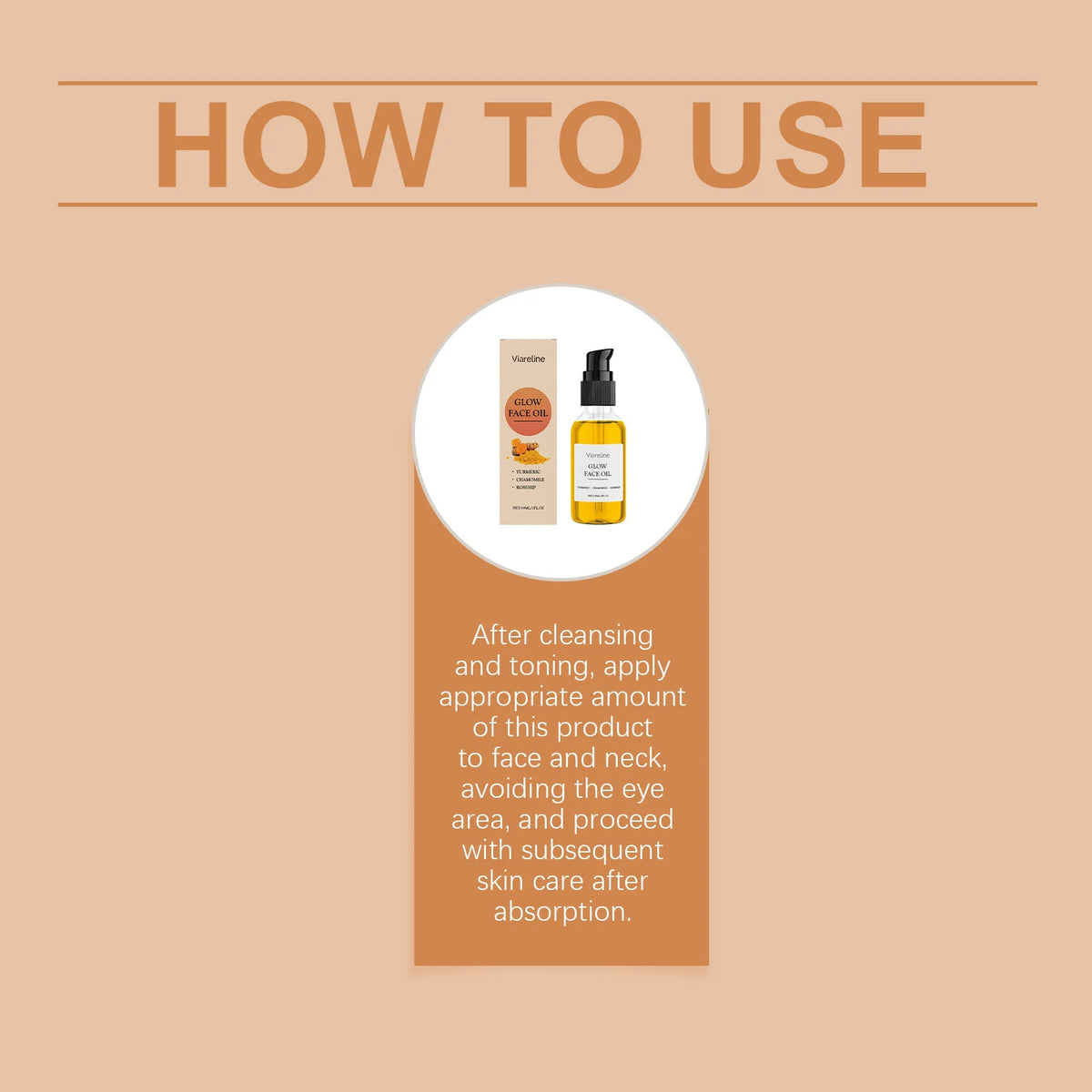 Viareline Turmeric Facial Serum – Brightening & Firming Facial Serum SWANS