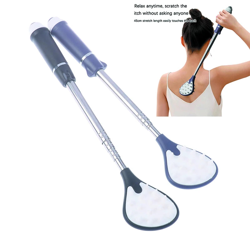 Telescopic Back Scratcher & Massager – Extendable Tool Back Scratcher Massager SWANS
