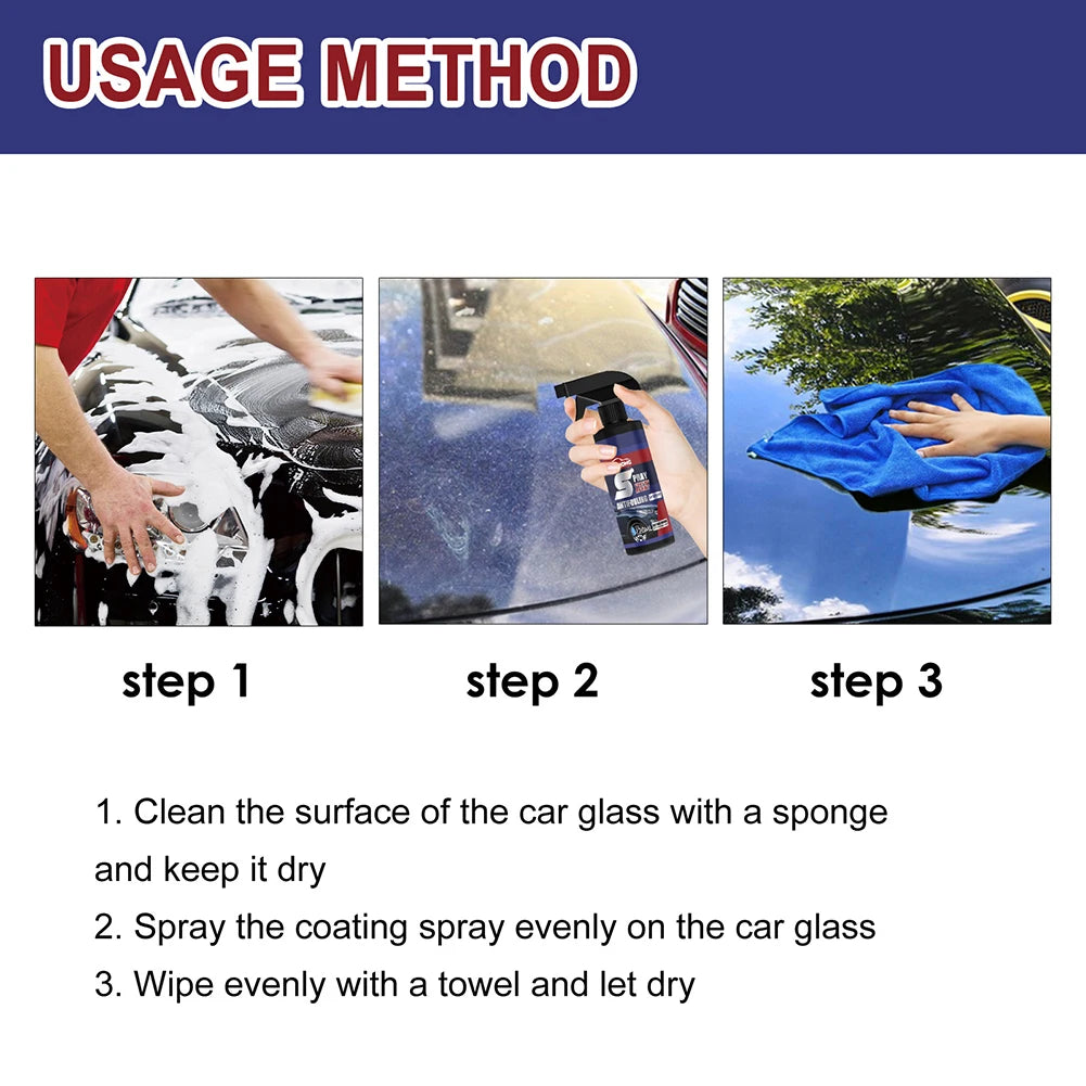 SWANS 120ml Car Coating Spray – Clean, Polish & Protect Car Coating Spray SWANS