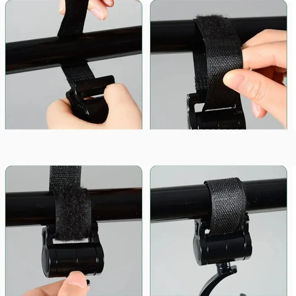 SWANS Stroller Hooks 2-Pack – Universal Pram & Cart Bag Holder Stroller Hook SWANS