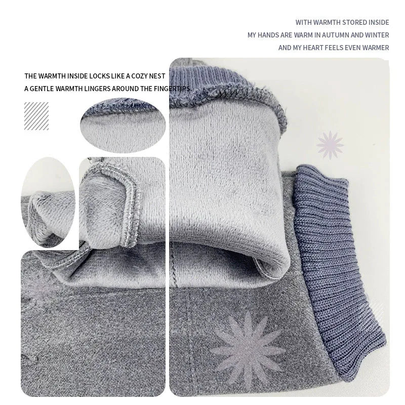 Winter Fleece Gloves – Waterproof Windproof Touch Screen Winter Sports Gloves SWANS