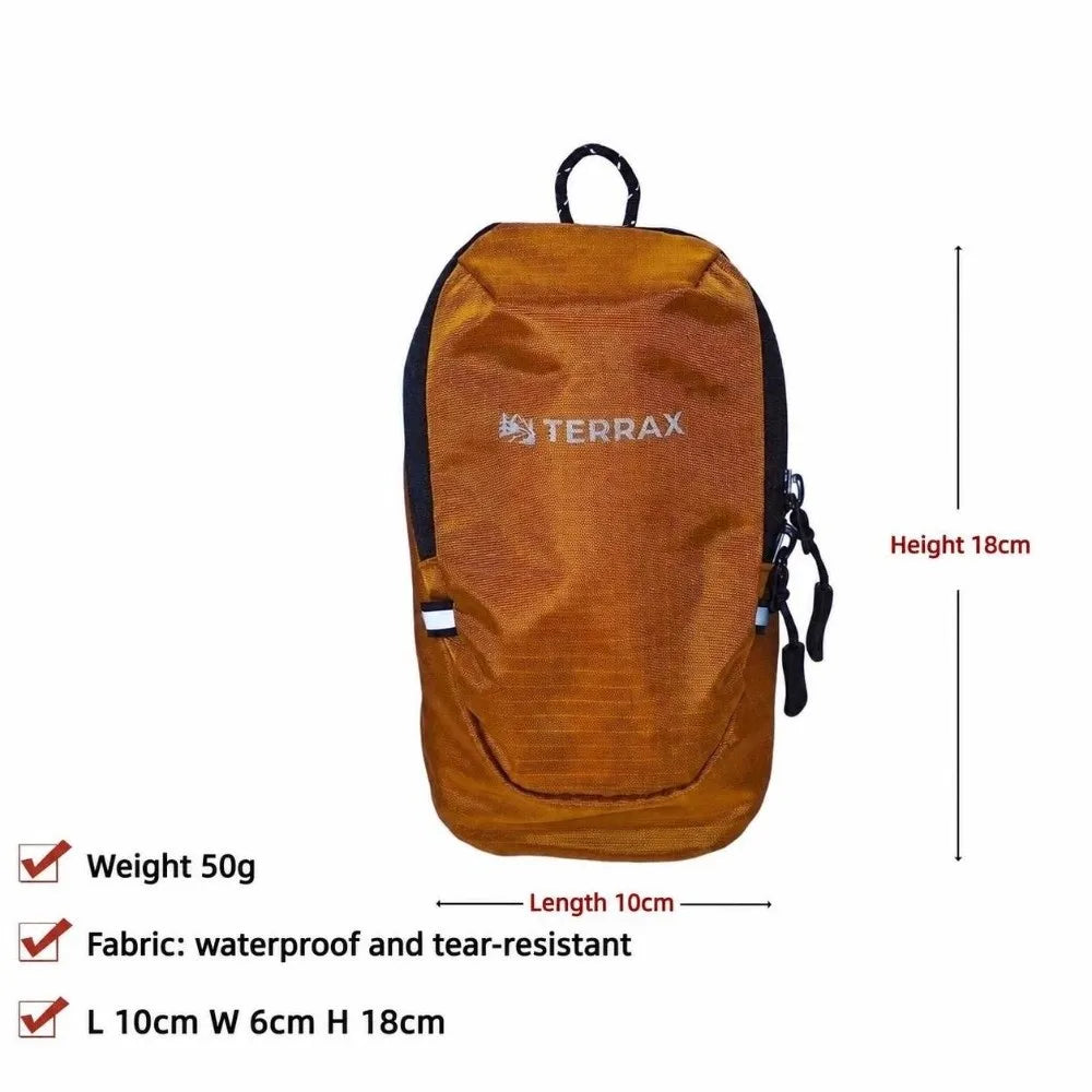 Lightweight Backpack Strap Pouch – Water-Resistant Phone Bag Shoulder Strap Pouch SWANS