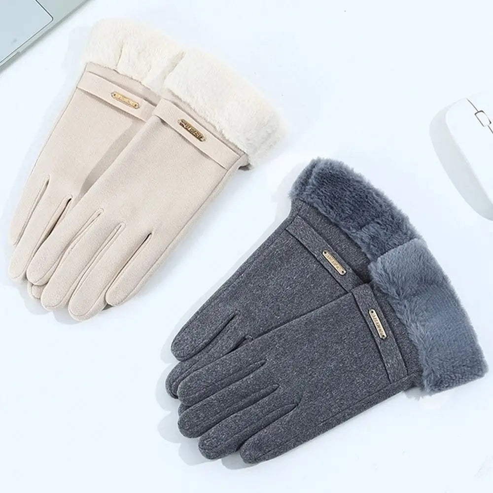 Fleece Lined Touchscreen Winter Gloves – Windproof & Warm Winter Touchscreen Gloves SWANS