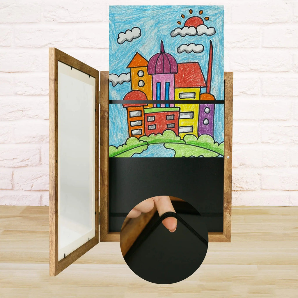 Kids Art Display Frame – Front Opening Changeable Artwork Frame Kids Artwork Frame SWANS