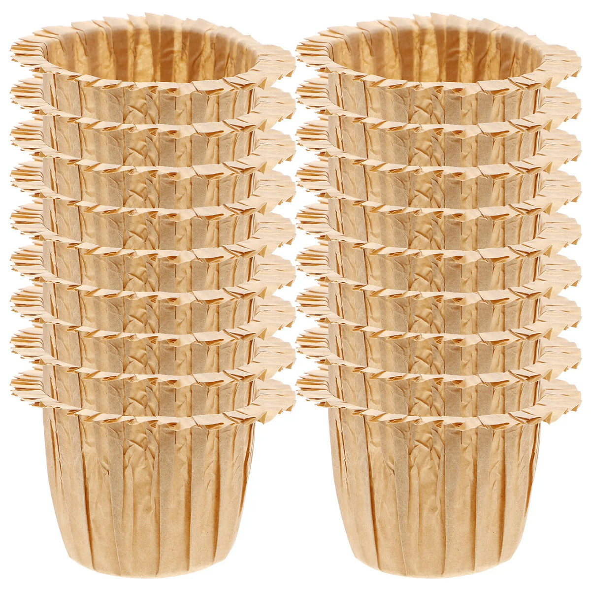 30-Pack Golden Cupcake Liners – Elegant Paper Baking Cups Cupcake Liners SWANS