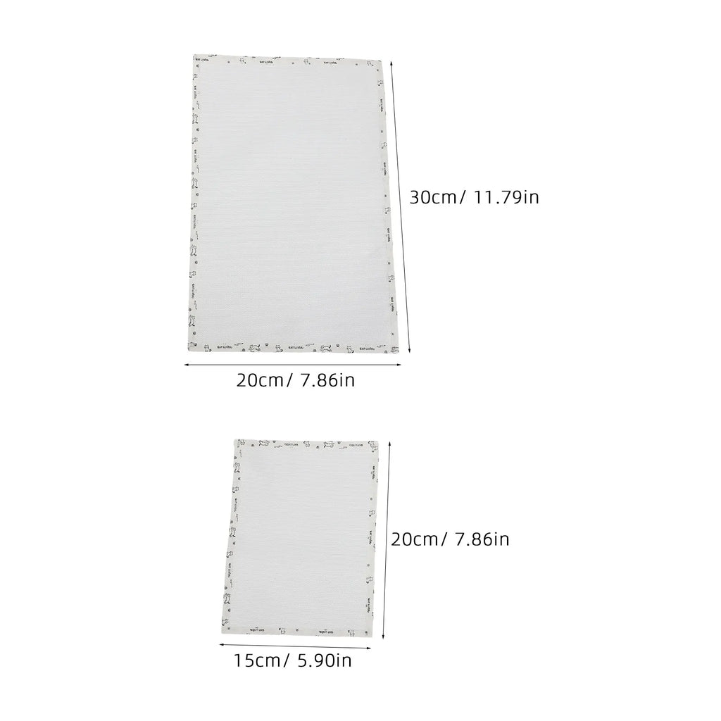2-Pack Fuse Bead Ironing Paper – Heat-Resistant DIY Craft Sheets Craft Ironing Sheet SWANS White CN