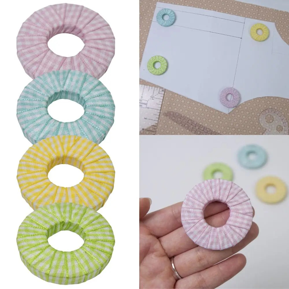 4-Pack Round Metal Fabric Pattern Weights – Sewing & Quilting Fabric Pattern Weights SWANS