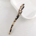 Marble Acetate Hair Stick Clip for Women – Colorful Style Hair Stick Clip SWANS 10