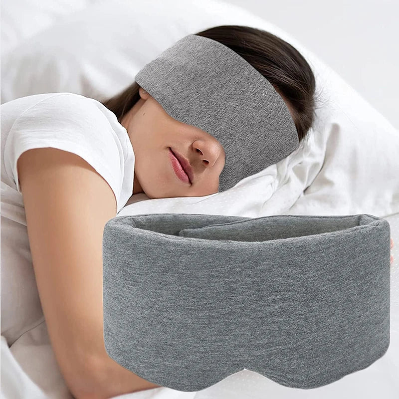 SWANS Cotton Sleep Mask – Soft Breathable Adjustable Eye Cover Sleep Eye Mask SWANS