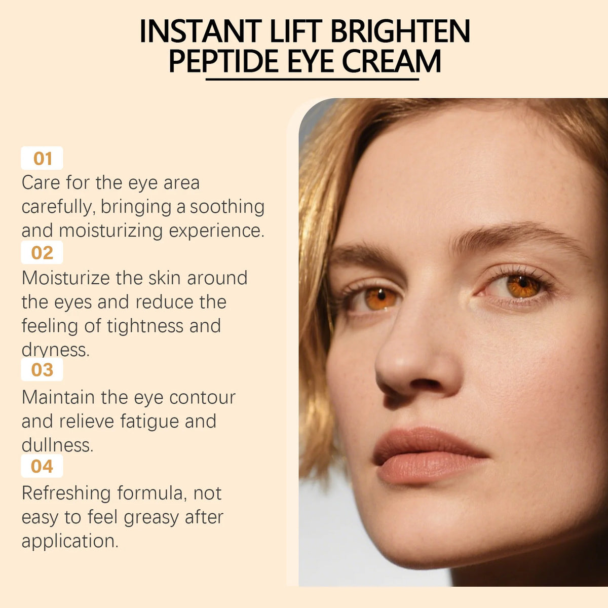 West&Month Firming Eye Cream – Brightening & Lifting 20g Eye Cream SWANS