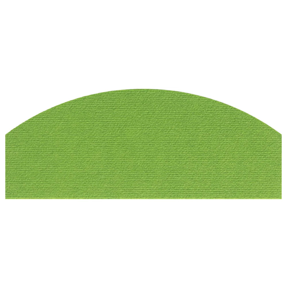 Semi-Circular Self-Adhesive Stair Tread Mat – Non-Slip 4mm Stair Tread Mat SWANS Green