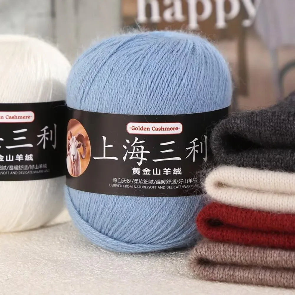 Fluffy Hand Knit Yarn – Soft DIY Craft Thread for Knitting Knitting Yarn SWANS