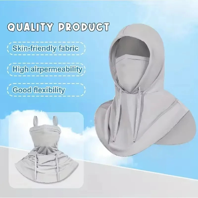 Balaclava Face Mask UV Protection Breathable Neck Cover Balaclava Face Mask SWANS