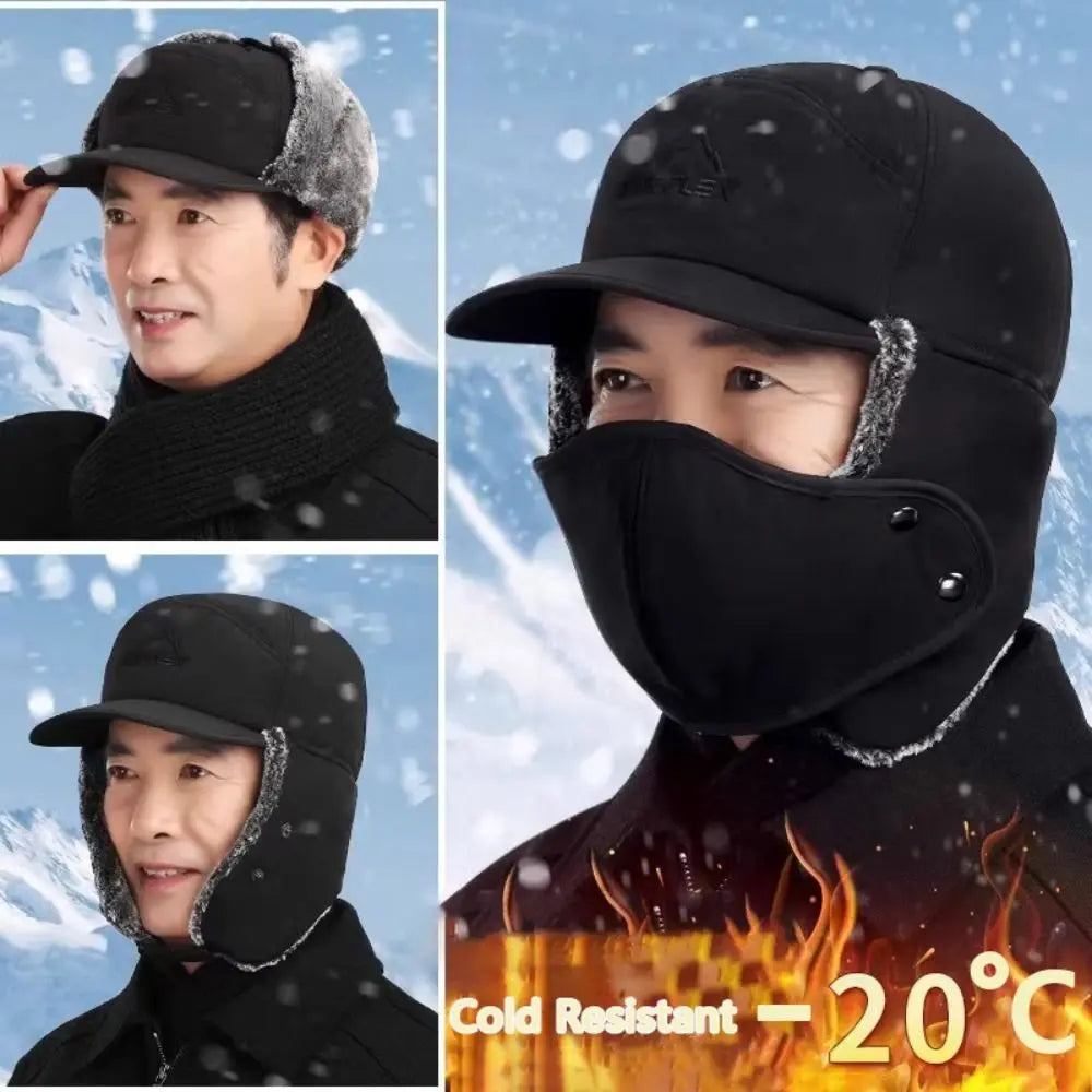 SWANS Windproof Winter Ski Balaclava Hat & Mask Set Winter Ski Balaclava SWANS