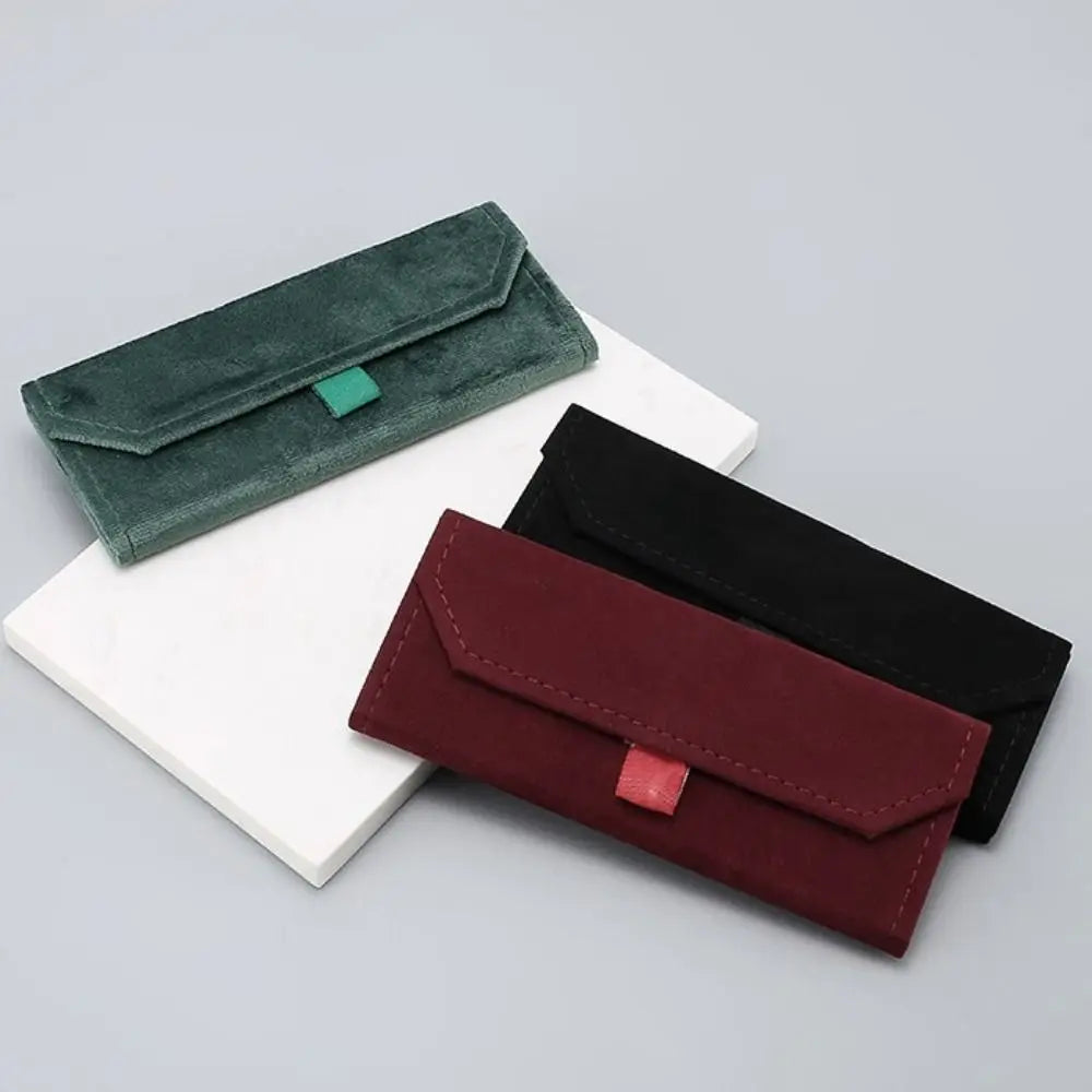Velvet Folding Glasses Case – Magnetic Sunglasses Box Unisex Eyewear Case SWANS