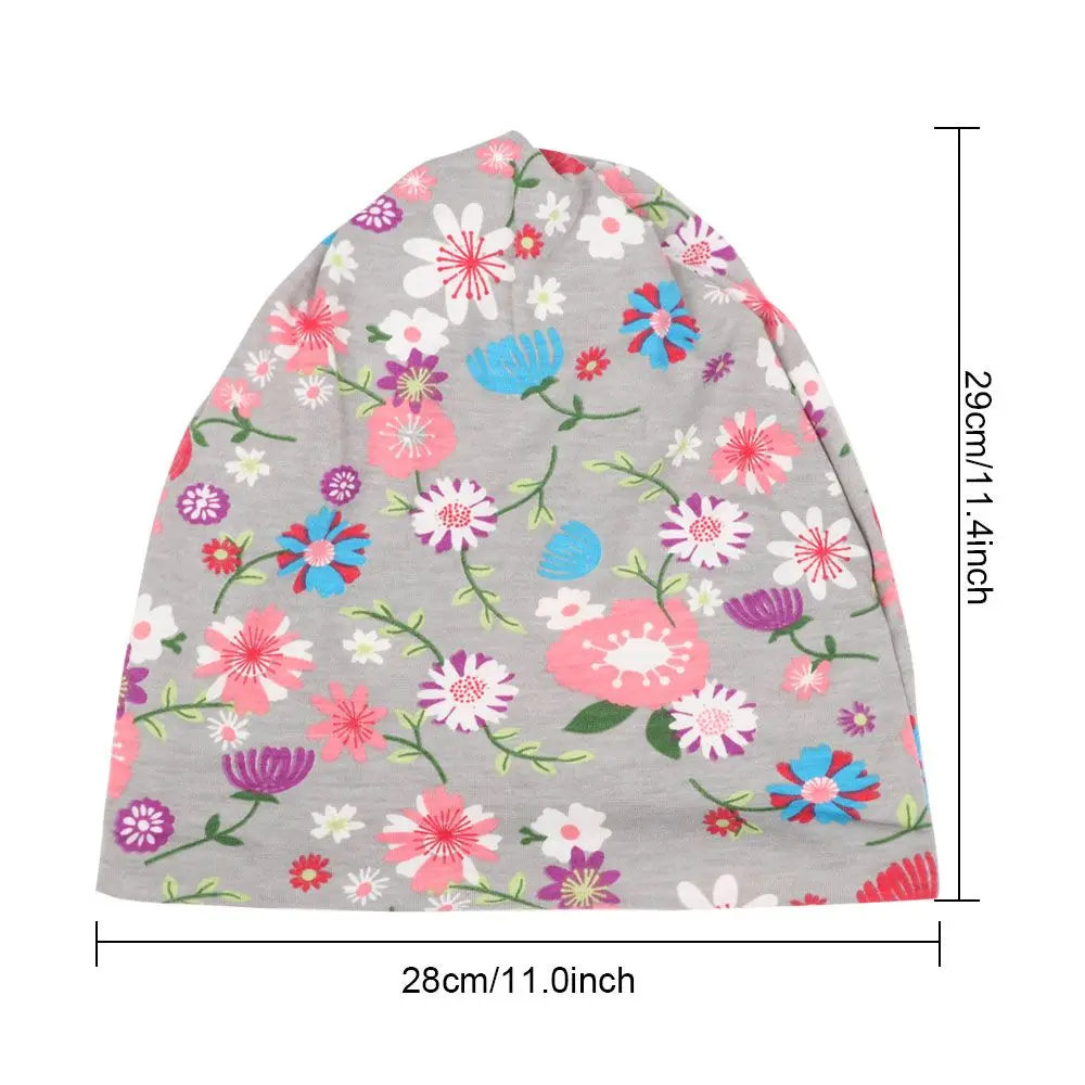 Elastic Knit Turban Hat – Women's Head Wrap Beanie Hijab Scarf Turban Head Wrap SWANS