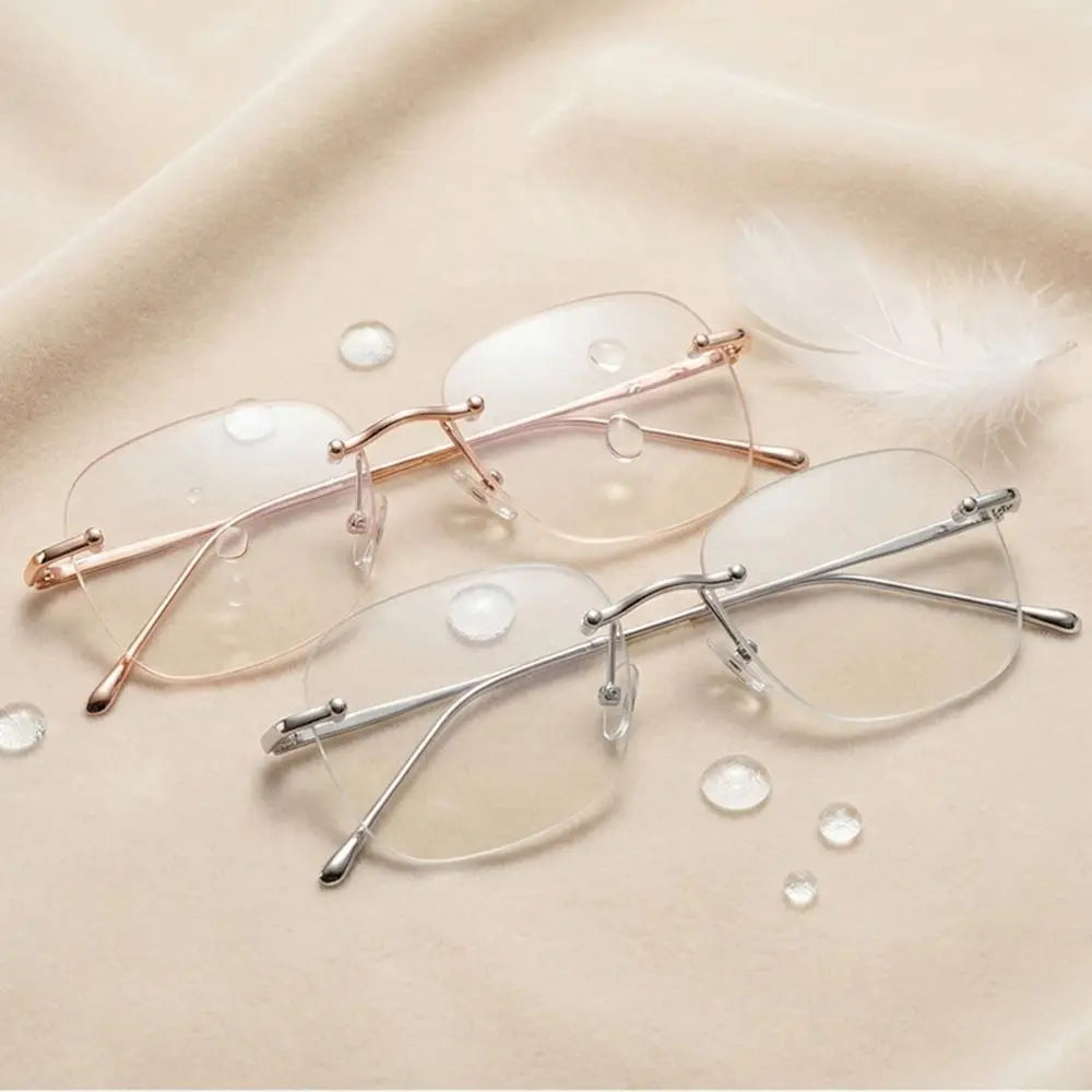 SWANS Rimless Anti-Blue Light Reading Glasses | Ultralight Reading Glasses SWANS