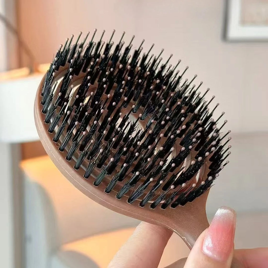 SWANS Detangling Hairbrush & Scalp Massage Comb – Curly Hair Detangling Hair Brush SWANS