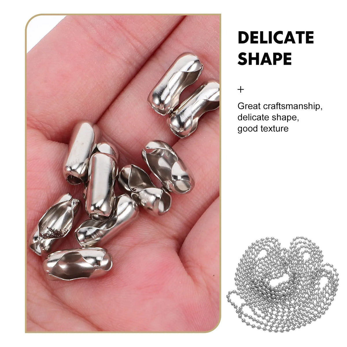 Decorative Ceiling Fan Pull Chain Extension – Metal Beaded Fan Pull Chain Extension SWANS