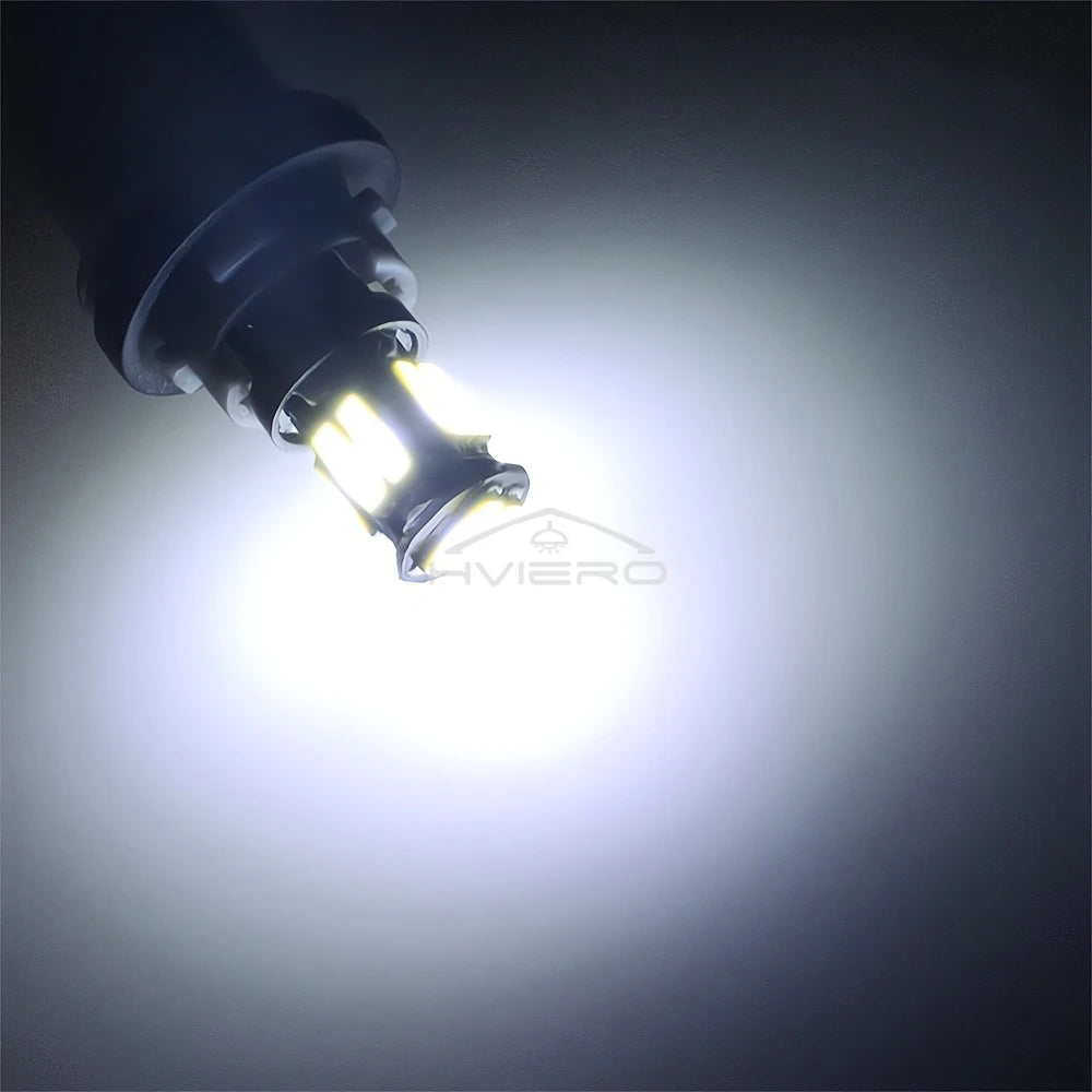 T10 W5W 7020 10-SMD LED Car Bulbs 12V White – 1/2/4 Pack LED Car Bulb SWANS