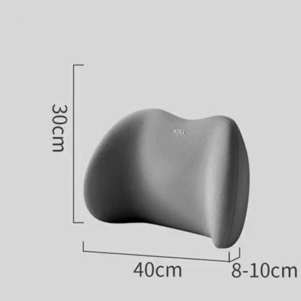 Memory Foam Lumbar Support Cushion – Ergonomic Back Pillow Lumbar Support Cushion SWANS