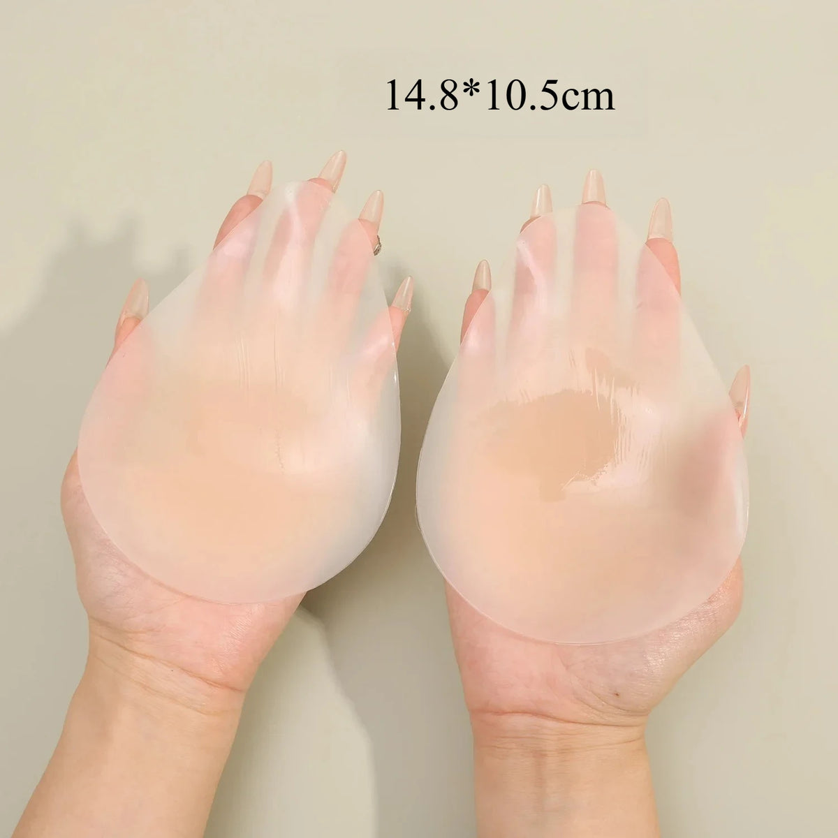 Silicone Nipple Covers – Ultra-Thin Invisible Lift Pasties Adhesive Nipple Covers SWANS One Size large skin