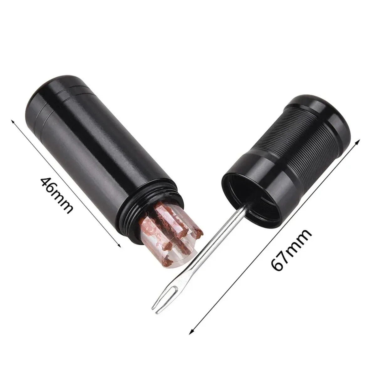 Tubeless Bike Tire Repair Kit – Rubber Strips & Insertion Tool Tire Repair Kit SWANS