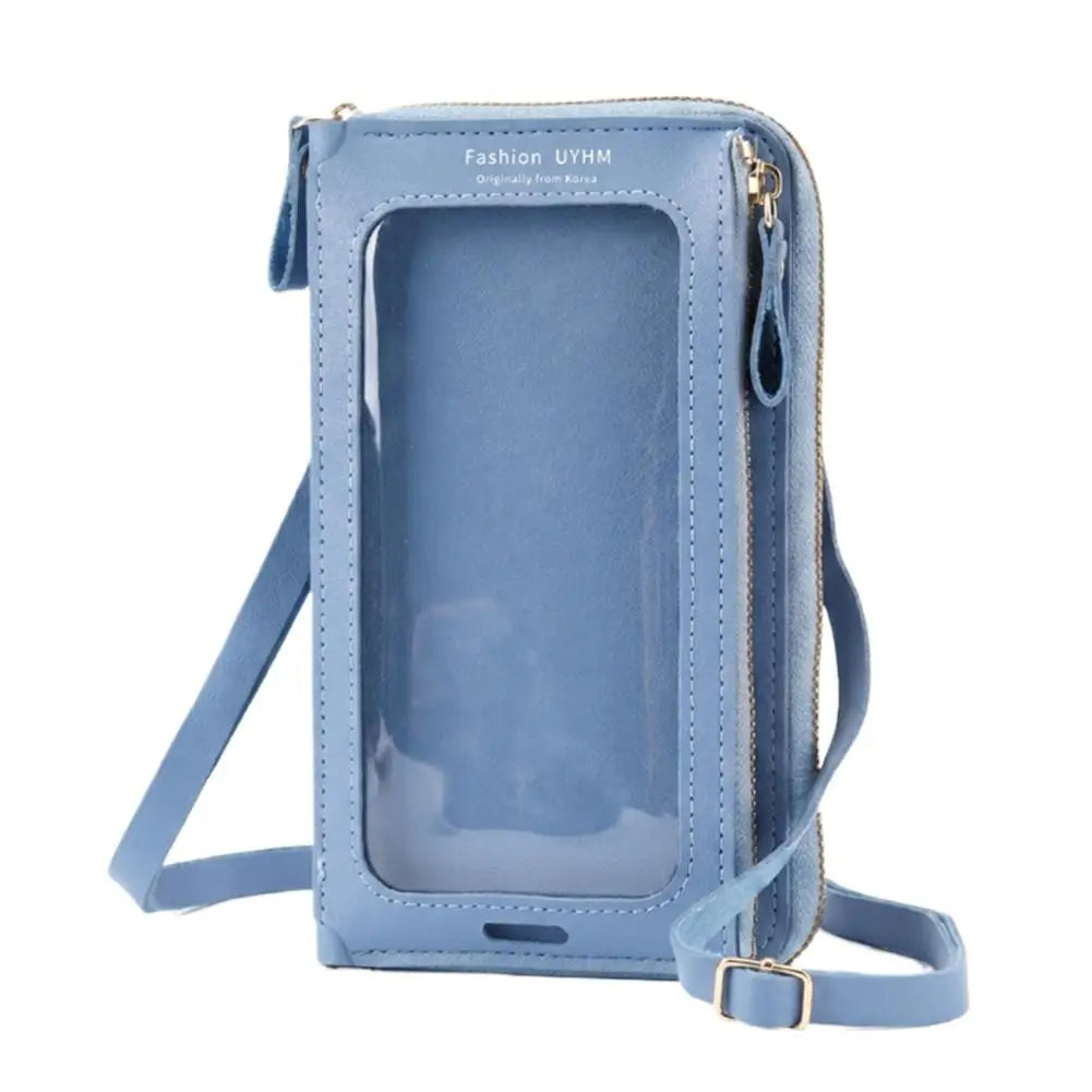 Women's Touchscreen Crossbody Phone Bag – Anti-Theft Mini Wallet Crossbody Phone Bag SWANS F