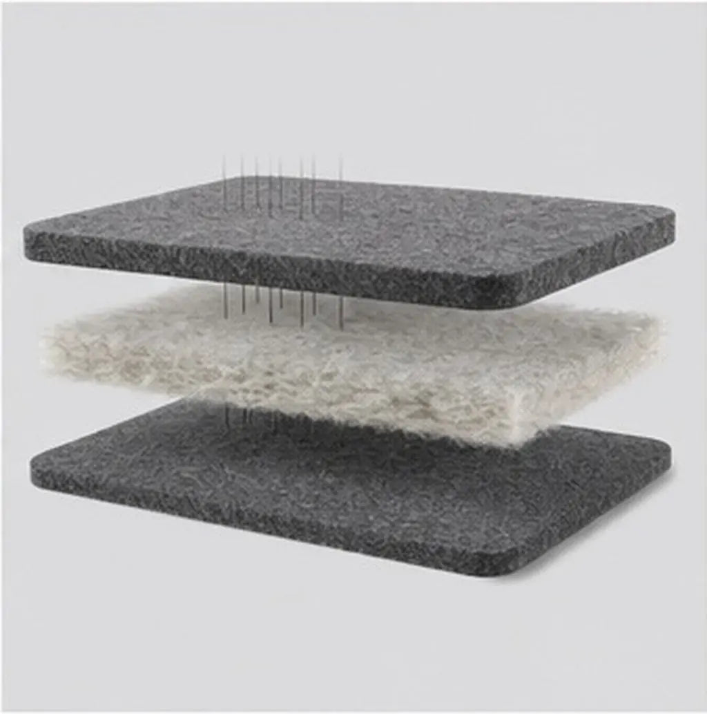 Wool Needle Felting Mat – Dense 9x7 Thick Felting Pad for DIY Needle Felting Mat SWANS Default Title
